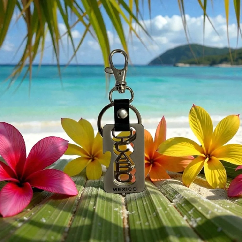 Cabo Mexico Keychain with Clip